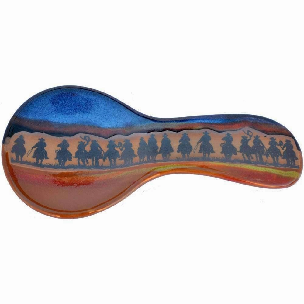Cowboy Posse 8 oz Stoneware Creamer Pitcher