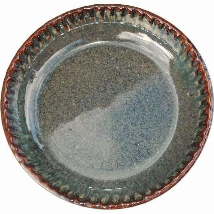 Cowboy Posse Ceramic Fluted Pie Pan