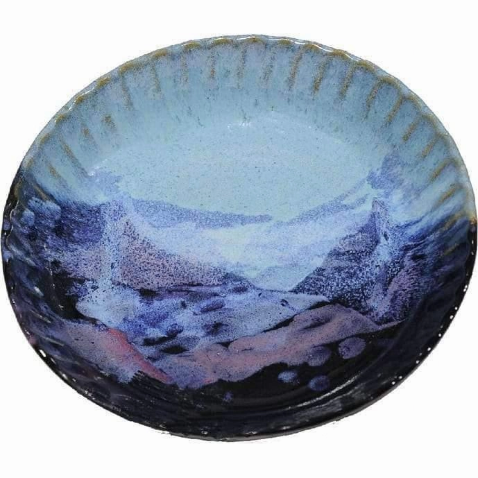 Cowboy Posse Ceramic Fluted Pie Pan