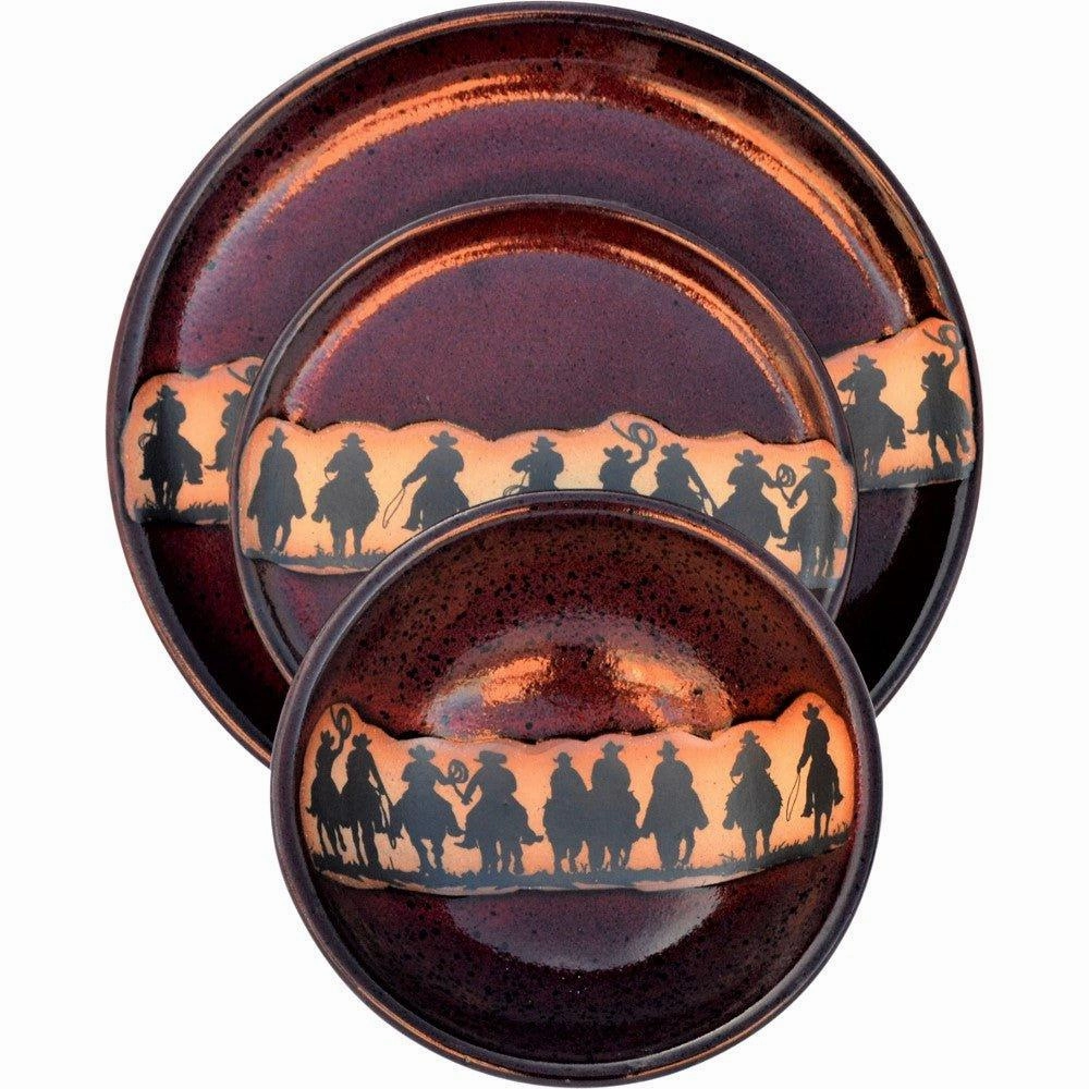 Cowboy Posse Coffee Mugs - Red