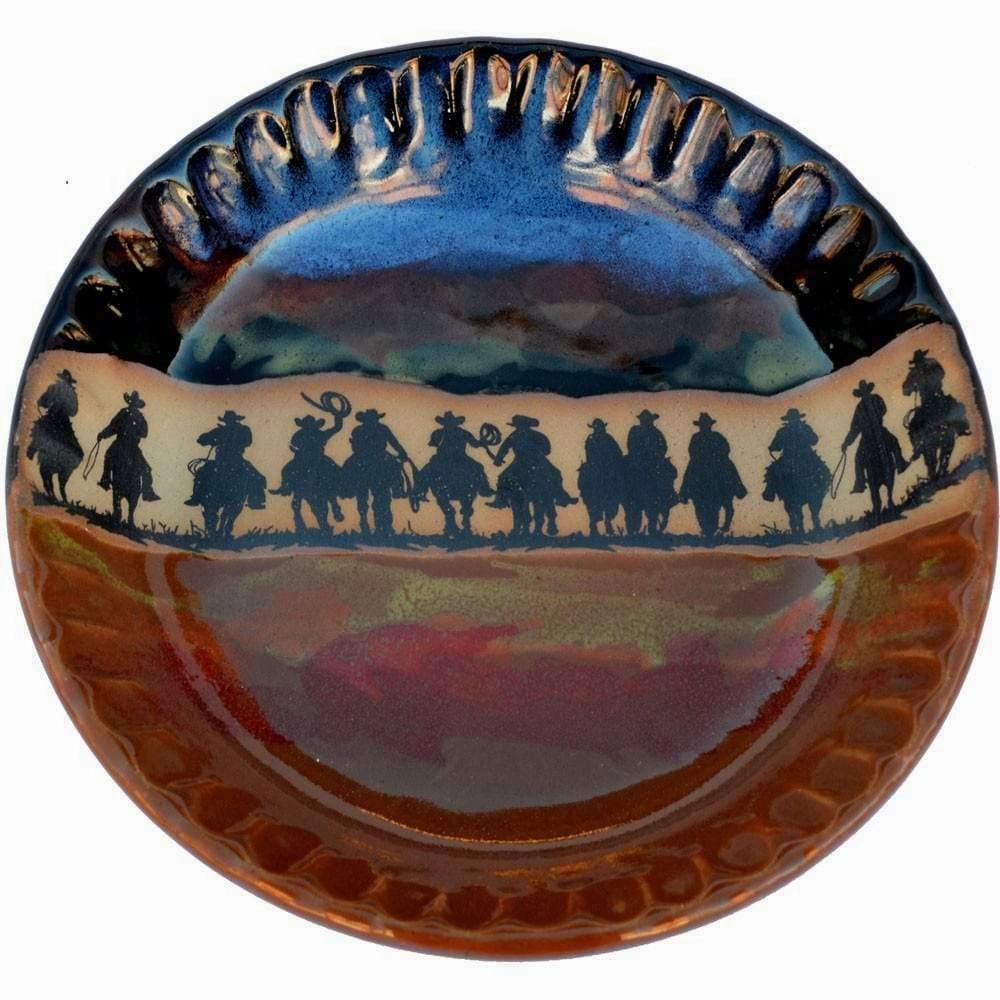 Cowboy Posse Western Dinnerware