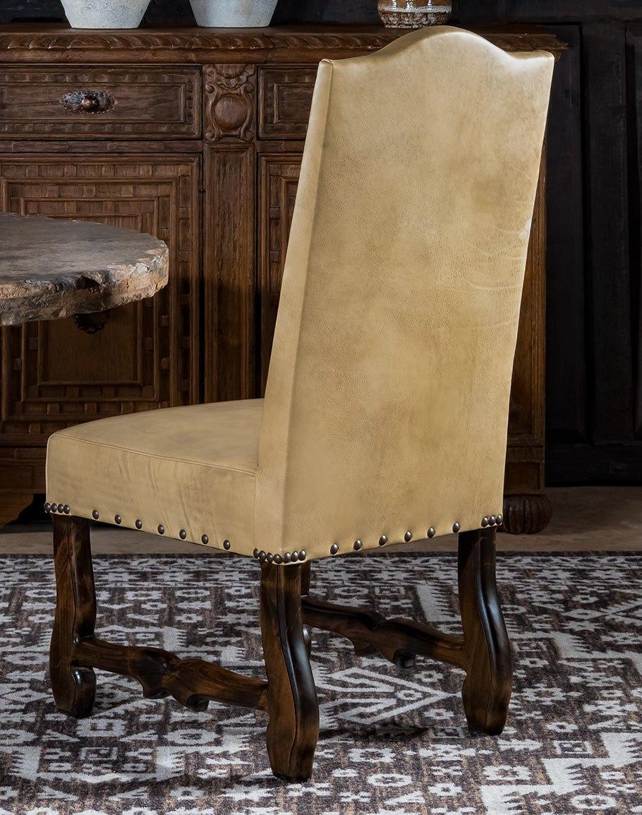 Cowboy Tool Embossed Side Chair