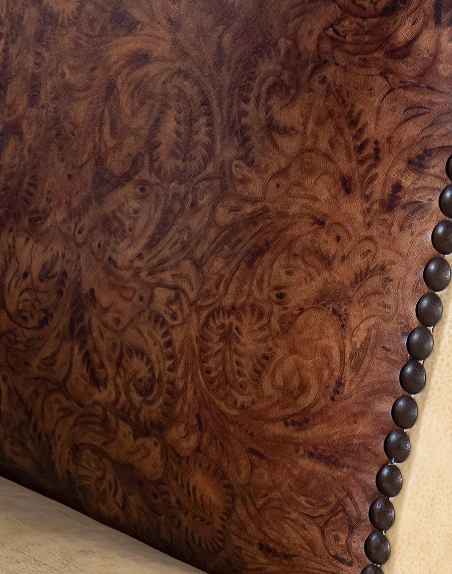 Cowboy Tool Embossed Side Chair