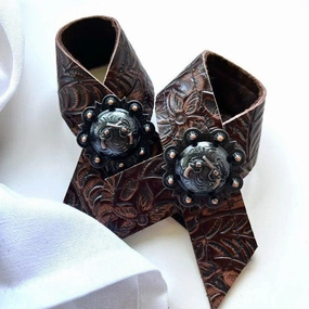 Cowboy Tool Leather Napkin Rings 4-pc toilet seat cover, slow close seat