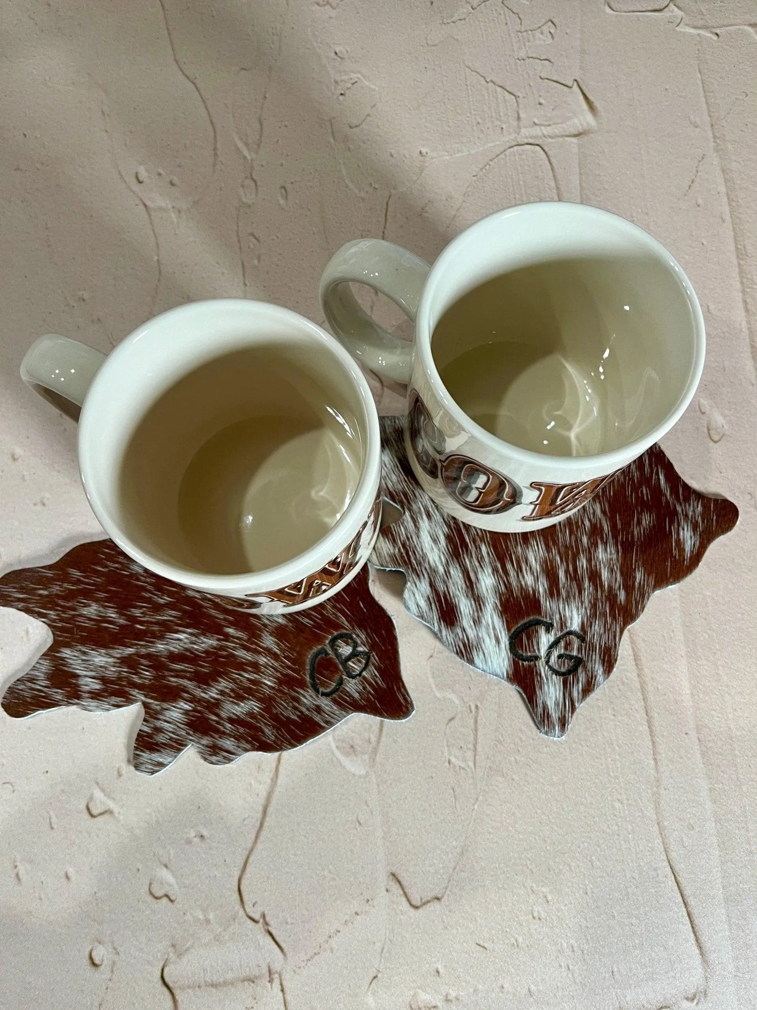 Cowgirl & Cowboy Coffee Mugs