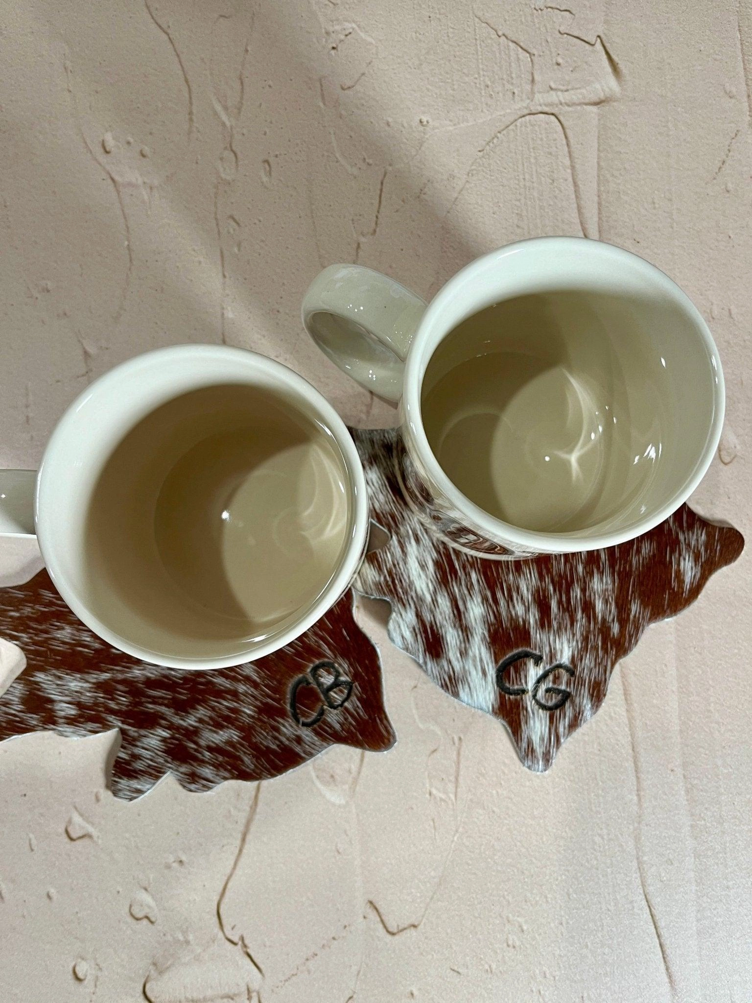Cowgirl & Cowboy Coffee Mugs