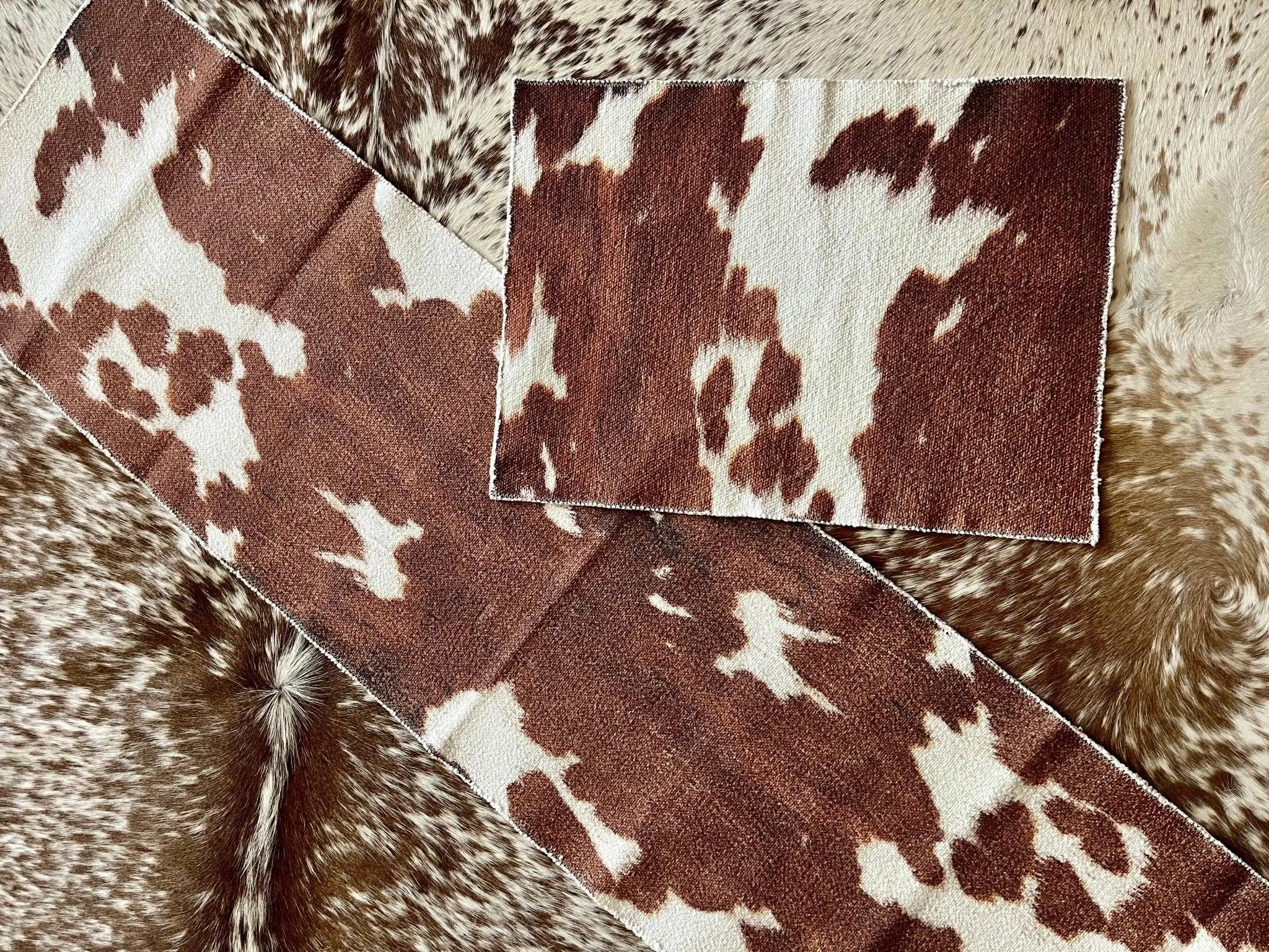 Cowhide Print Table Linens blender, kitchen appliance