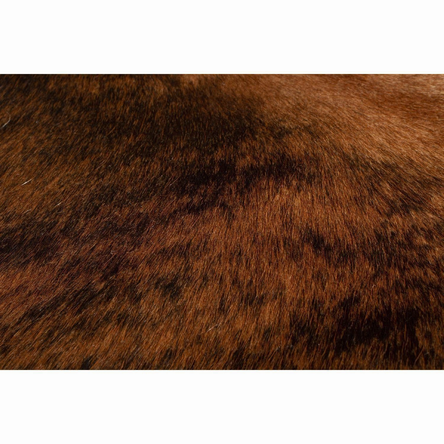 Cowhide & Leather Western Footstool