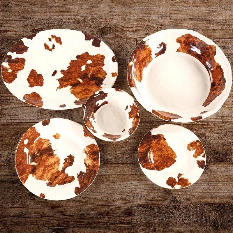 Cowhide Print Coffee Mugs