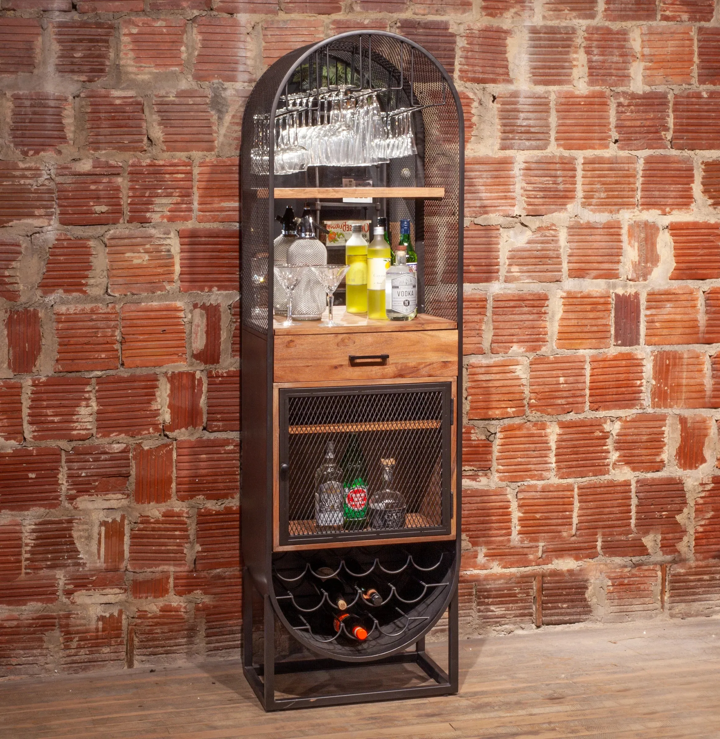 Creswell Wine & Bar Cabinet