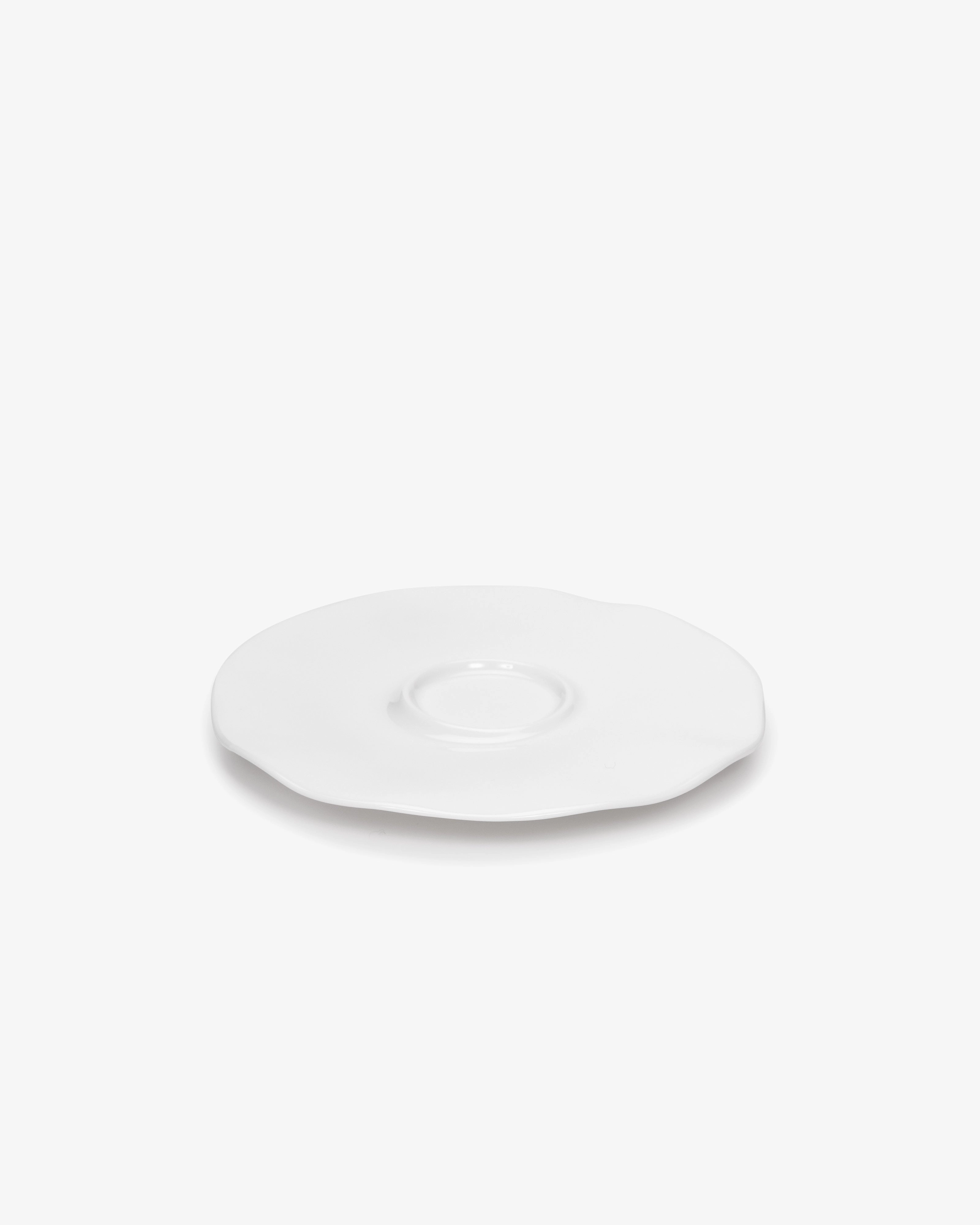 Cup with saucer L white Perfect Imperfection