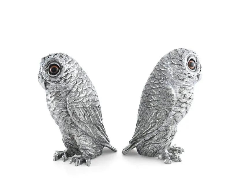 Curious Owls Salt & Pepper Shakers