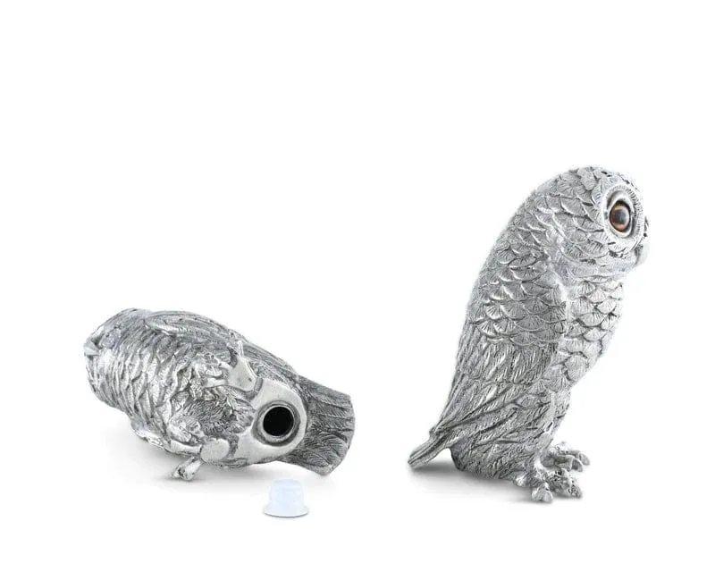 Curious Owls Salt & Pepper Shakers