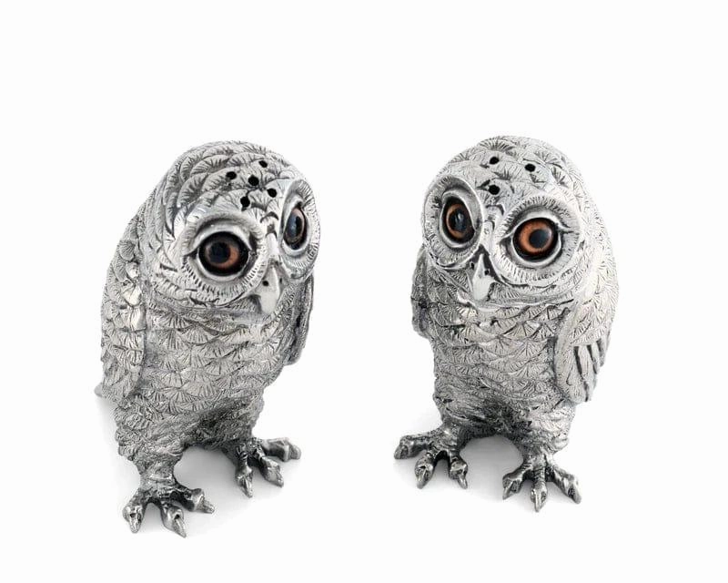 Curious Owls Salt & Pepper Shakers