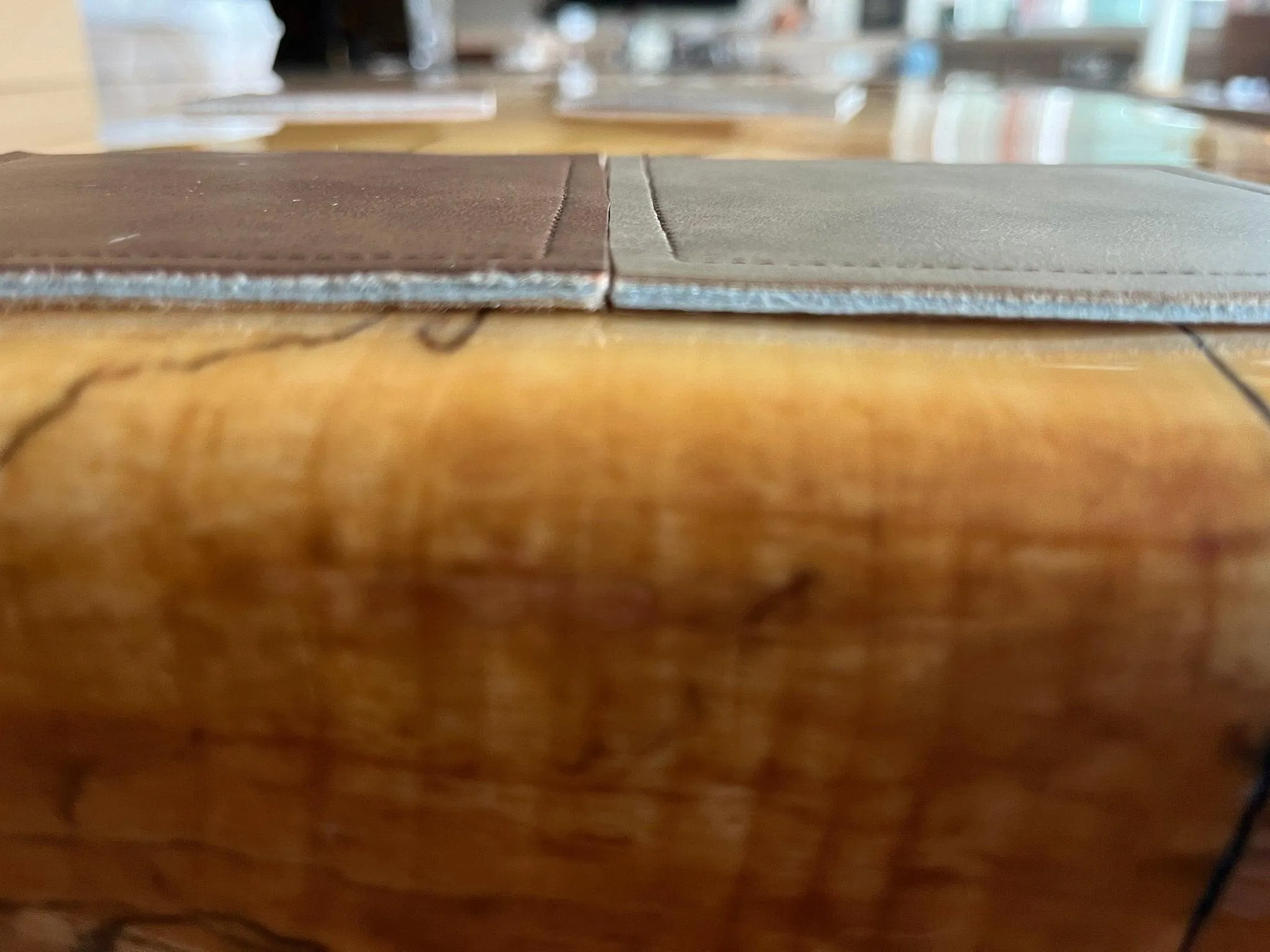 Custom Lasered Cowhide Coasters