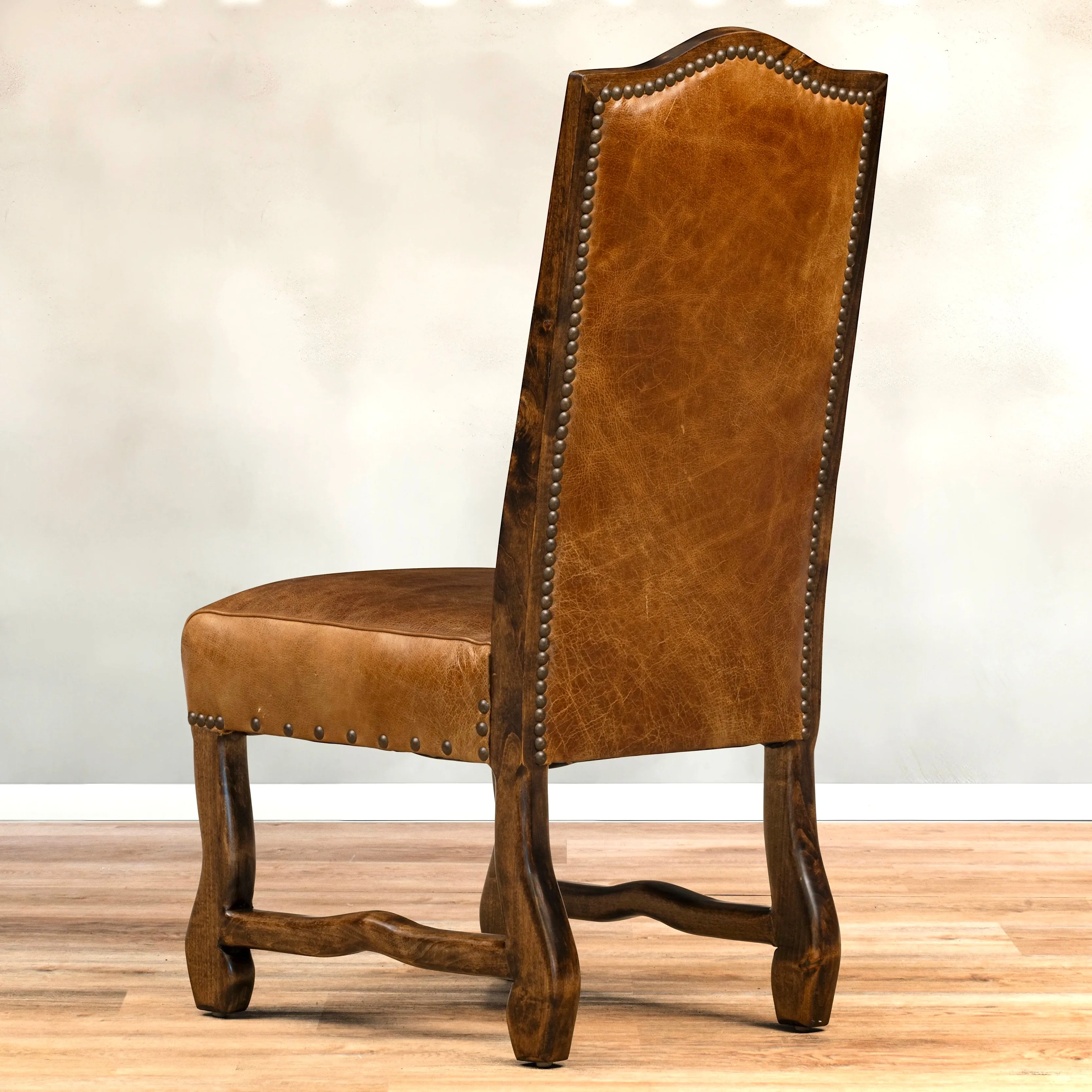 Custom Leather Dining Chairs