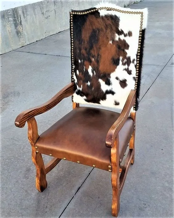 Custom Leather Dining Chairs