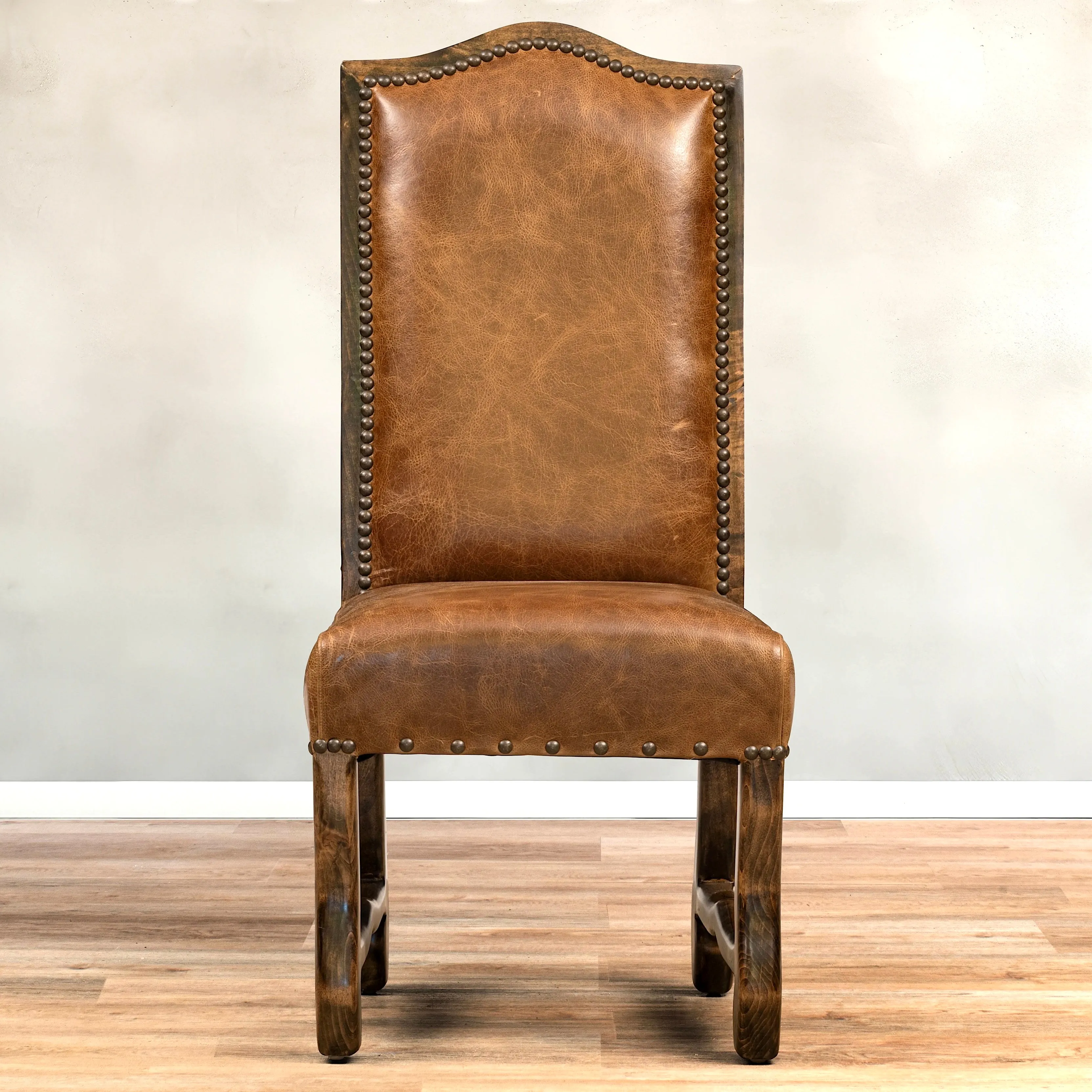 Custom Leather Dining Chairs
