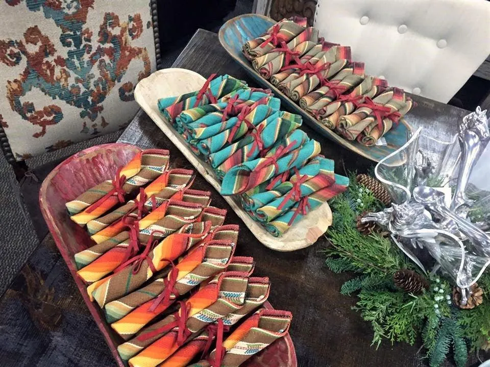 Custom Serape Placemats & Napkins