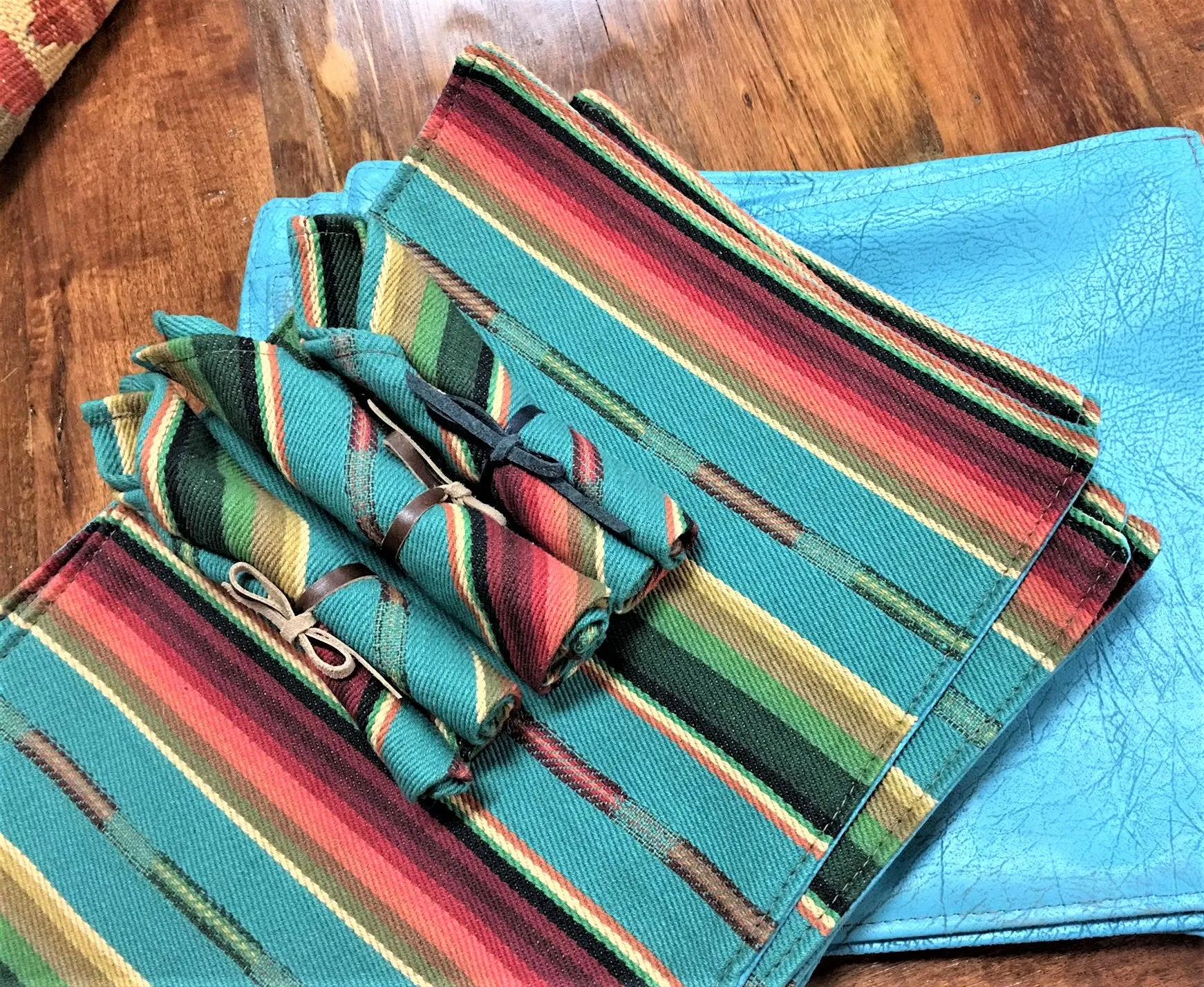 Custom Serape Placemats & Napkins