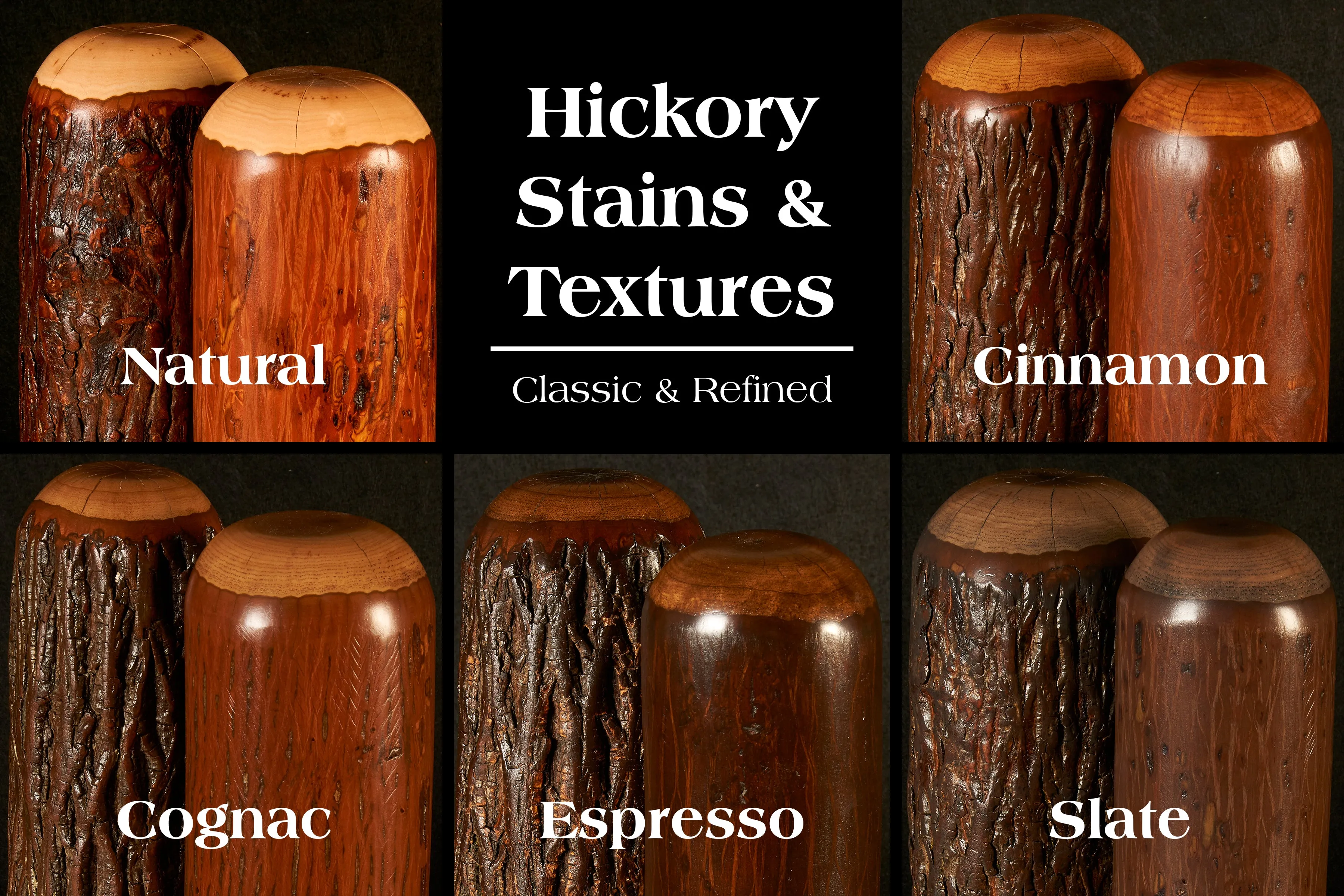Custom Upholstered Hickory Bar & Counter Chairs