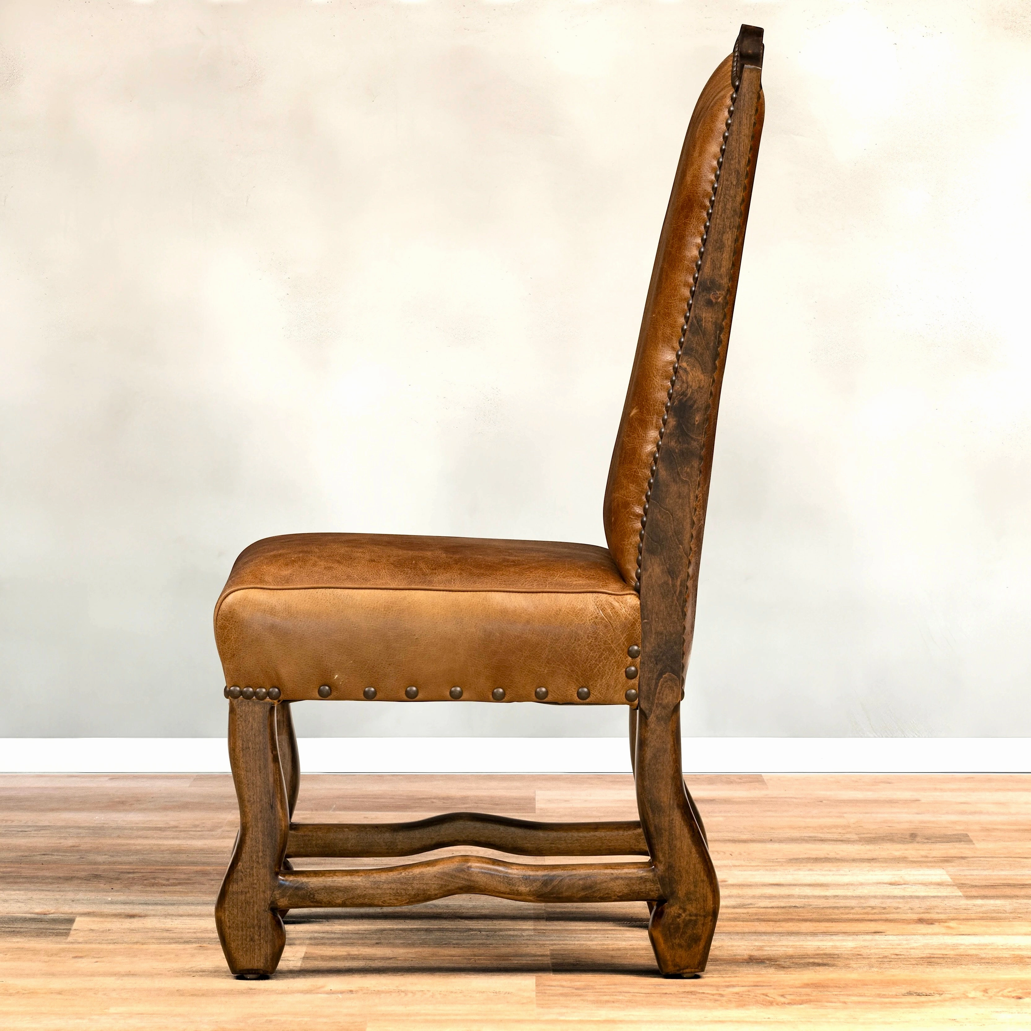 Custom Leather Dining Chairs