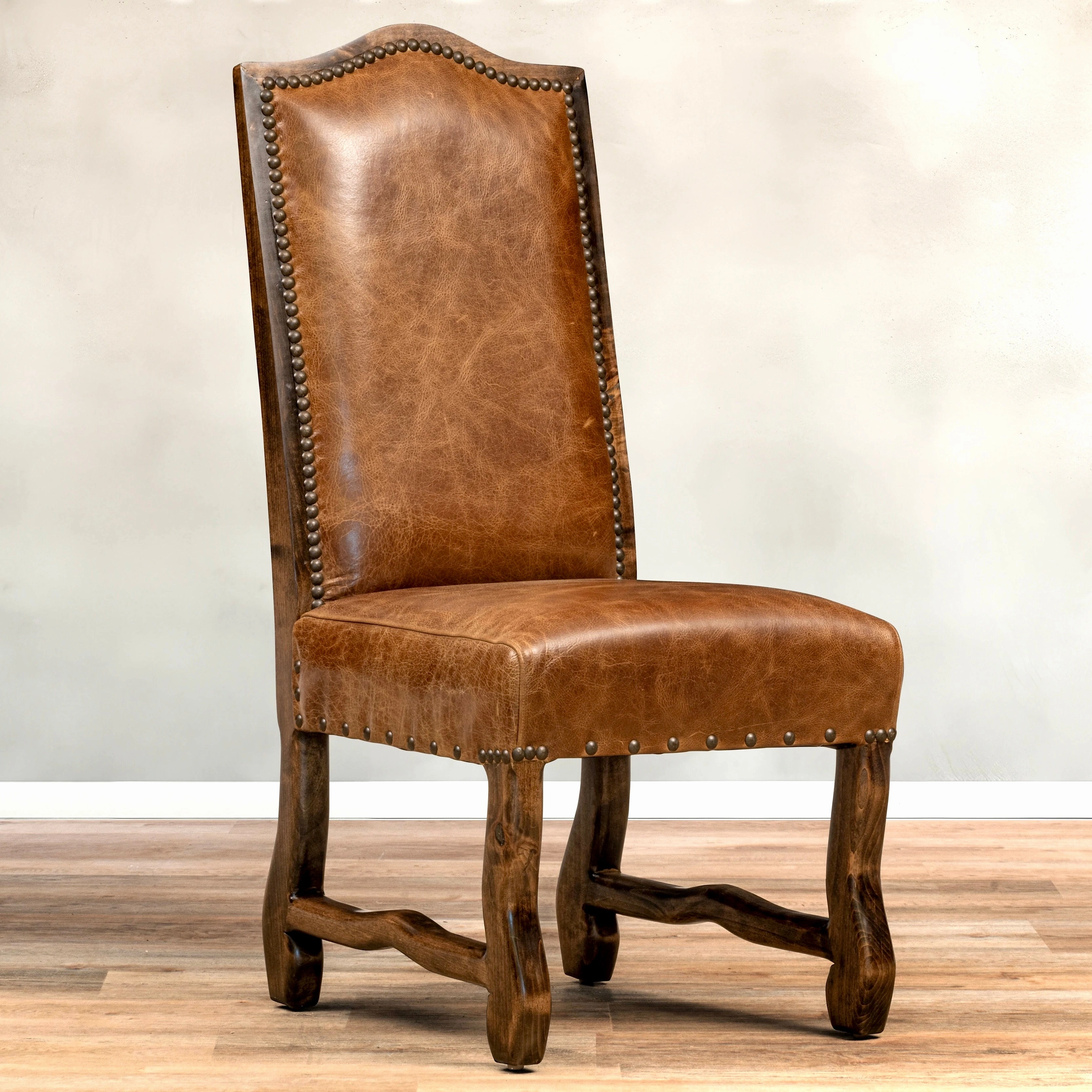 Custom Leather Dining Chairs