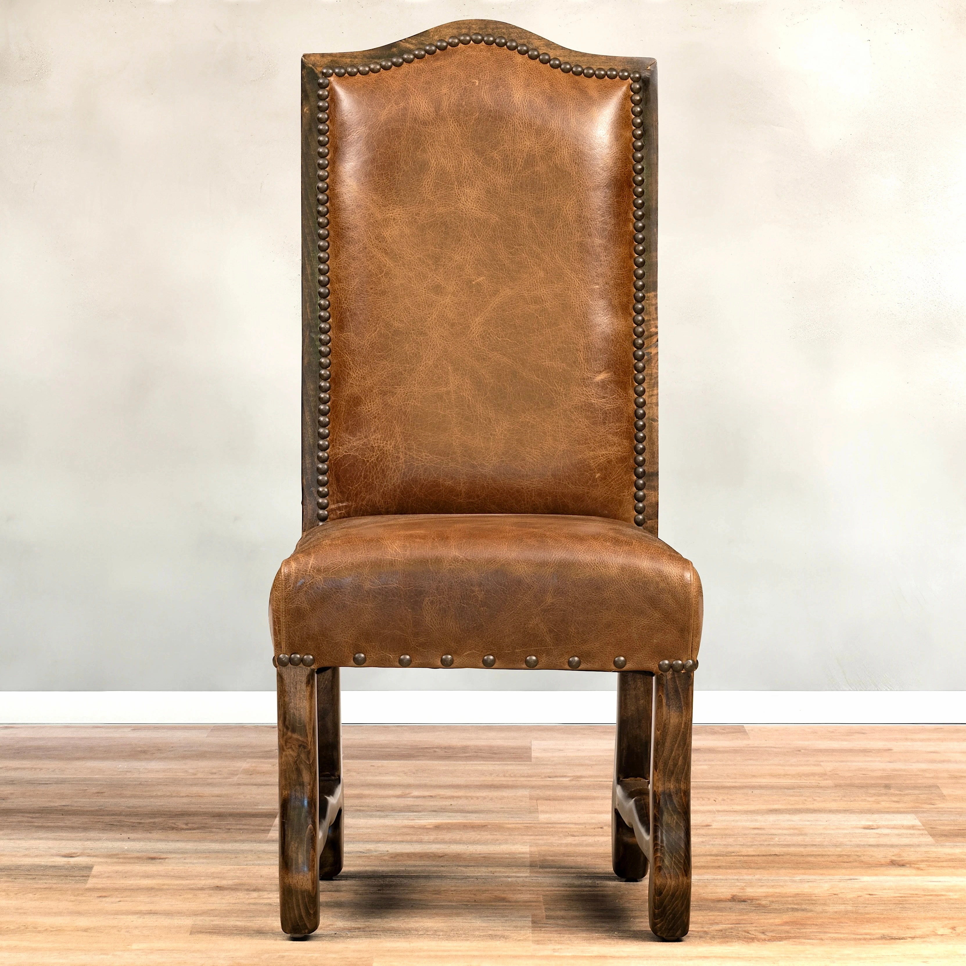 Custom Leather Dining Chairs