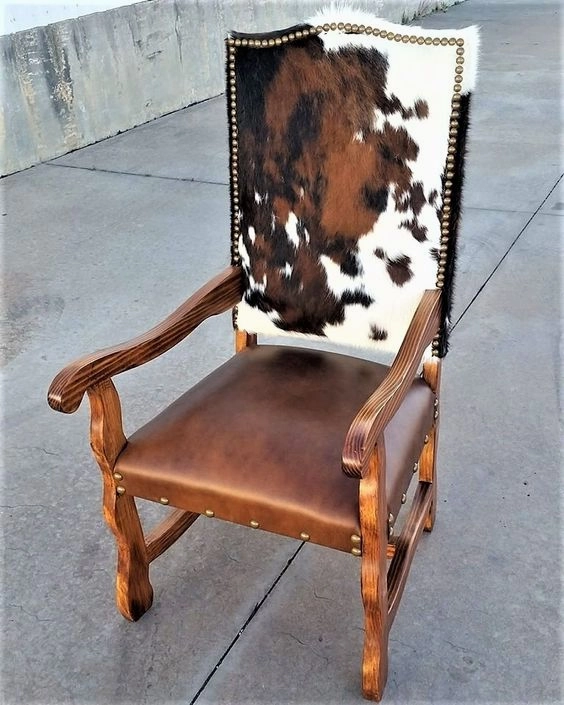 Custom Leather Dining Chairs