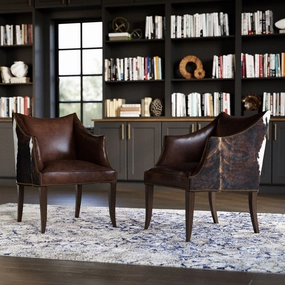 Custom Rancho Accent Chair glassware set, wine glass