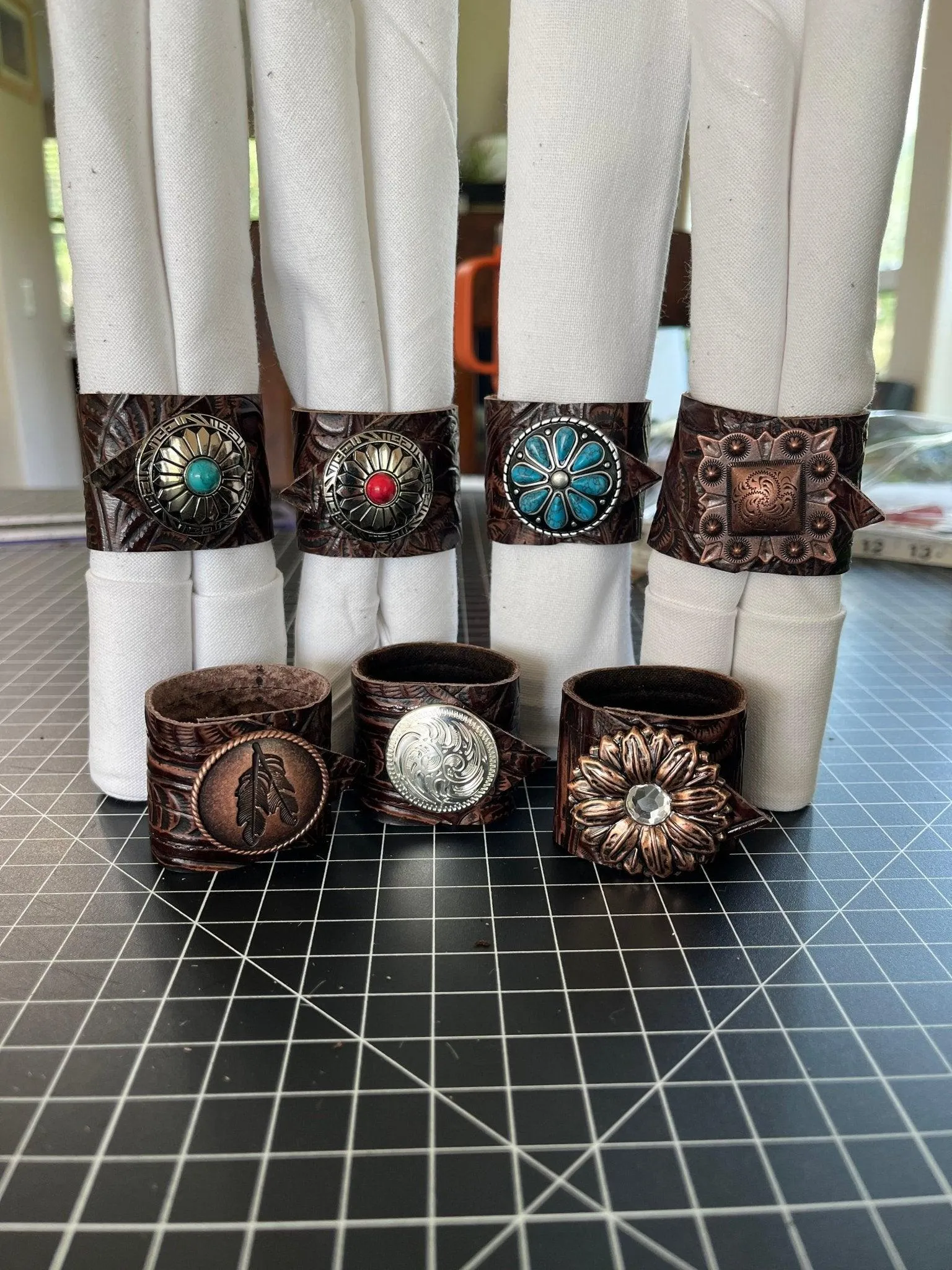 Dallas Western Napkin Rings blender, kitchen appliance