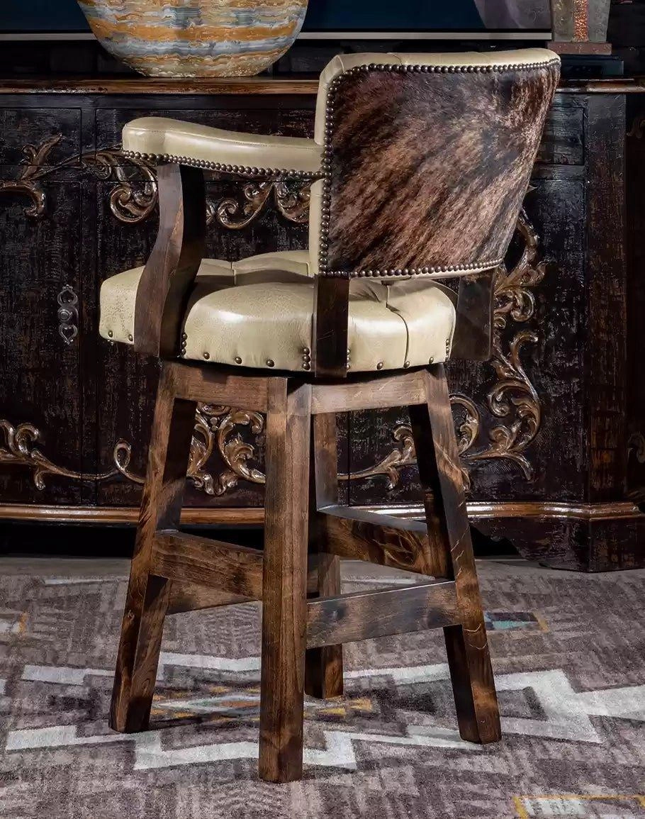 Dark Brindle Back Bar Chair glassware set, wine glass