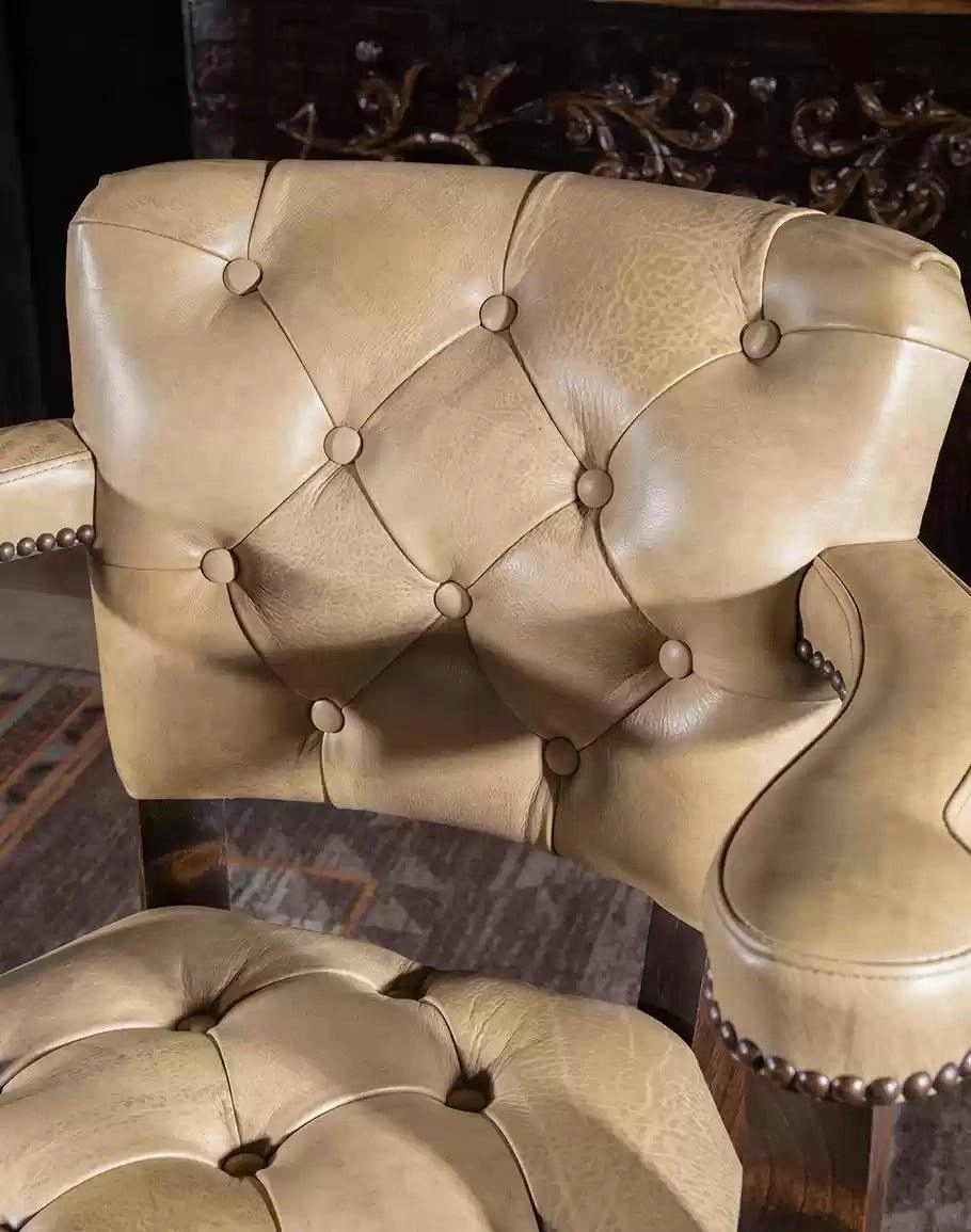 Dark Brindle Back Bar Chair