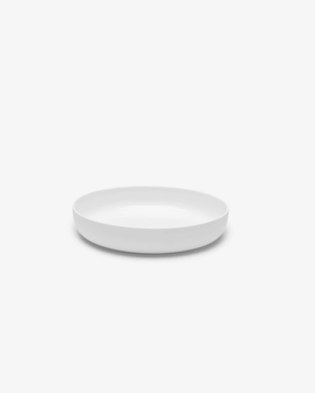 Deep plate L white Base