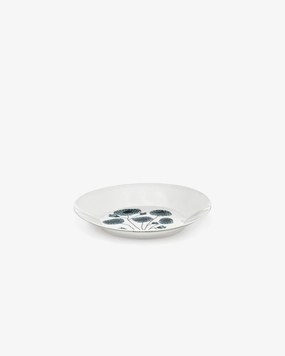 Deep plate M Anemone vaniglia Midnight Flowers