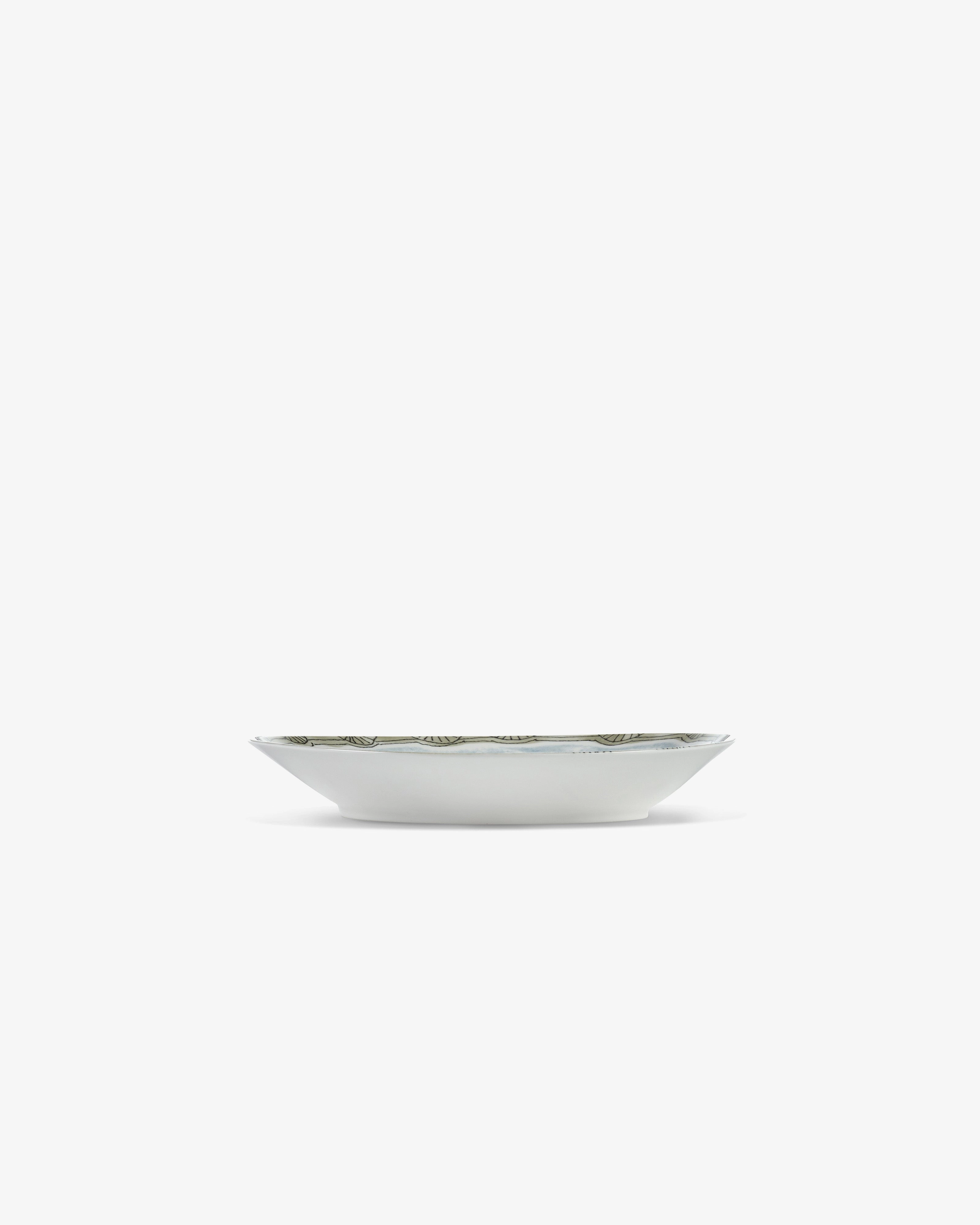 Deep plate M Mirtillo tea Midnight Flowers