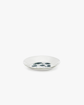 Deep plate S Anemone vaniglia Midnight Flowers
