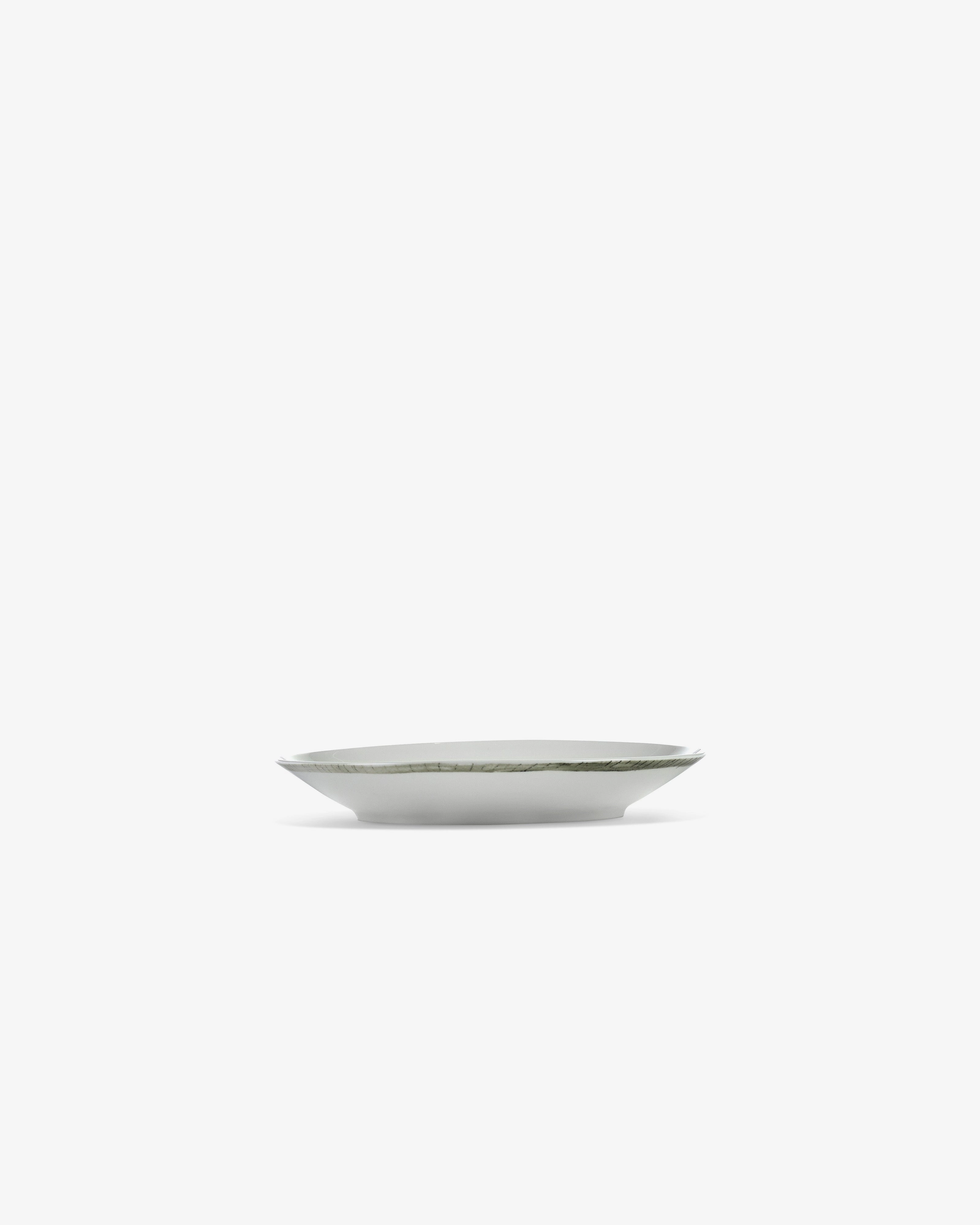 Deep plate S Fiore rosa Midnight Flowers