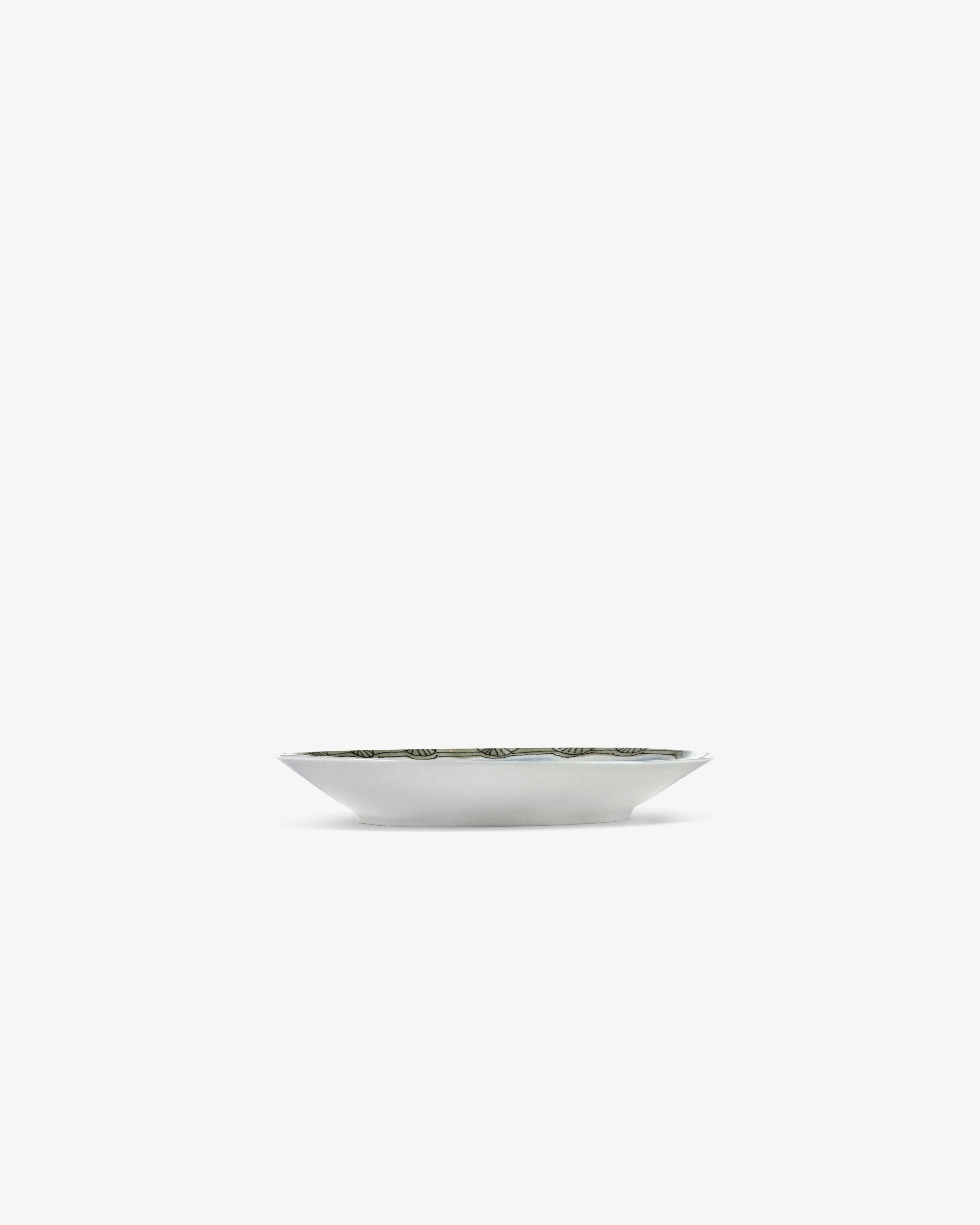 Deep plate S Mirtillo tea Midnight Flowers
