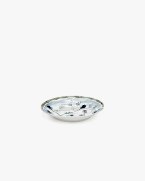 Deep plate S Mirtillo tea Midnight Flowers