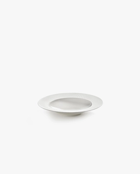Deep plate S white Nido