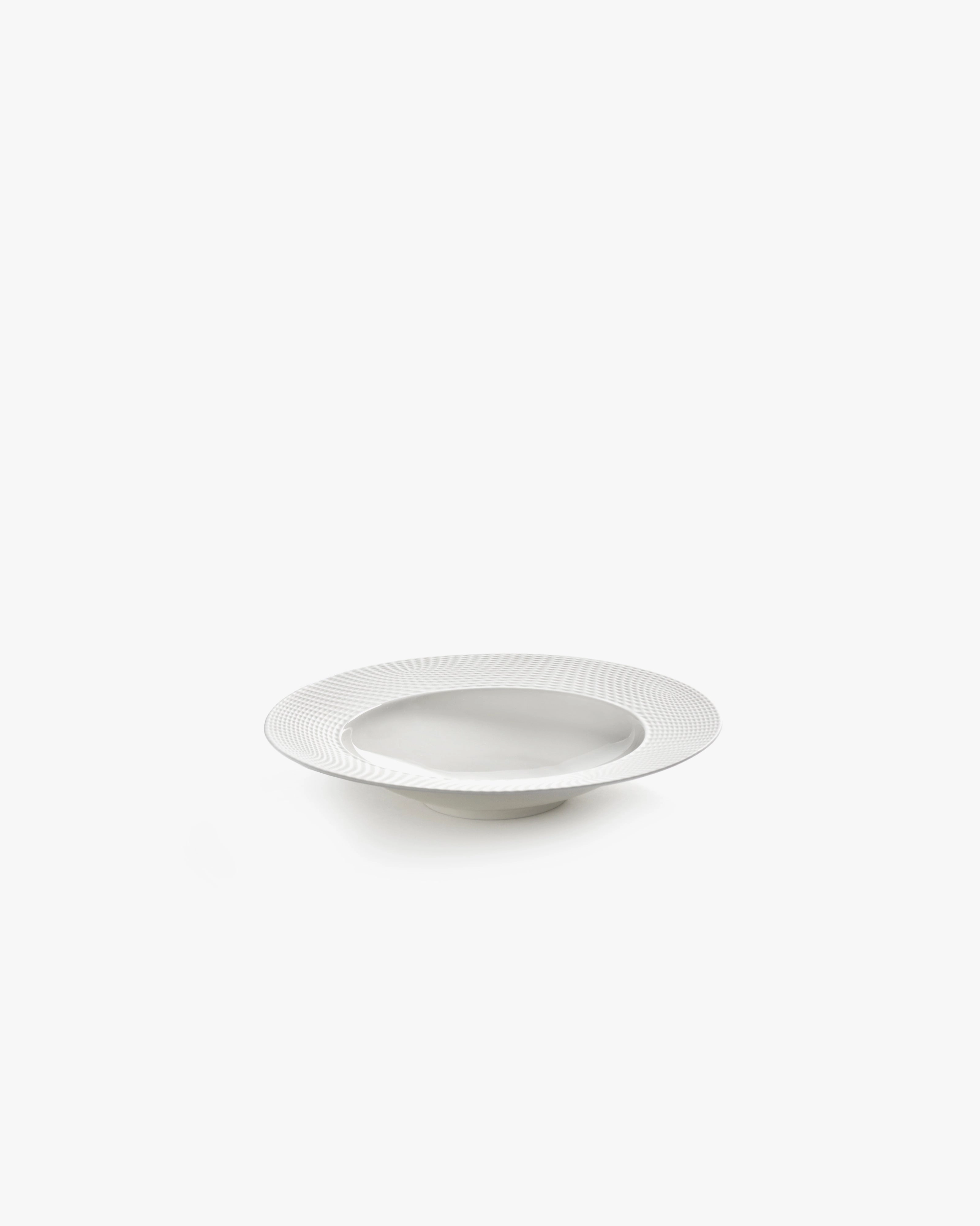 Deep plate S white Nido