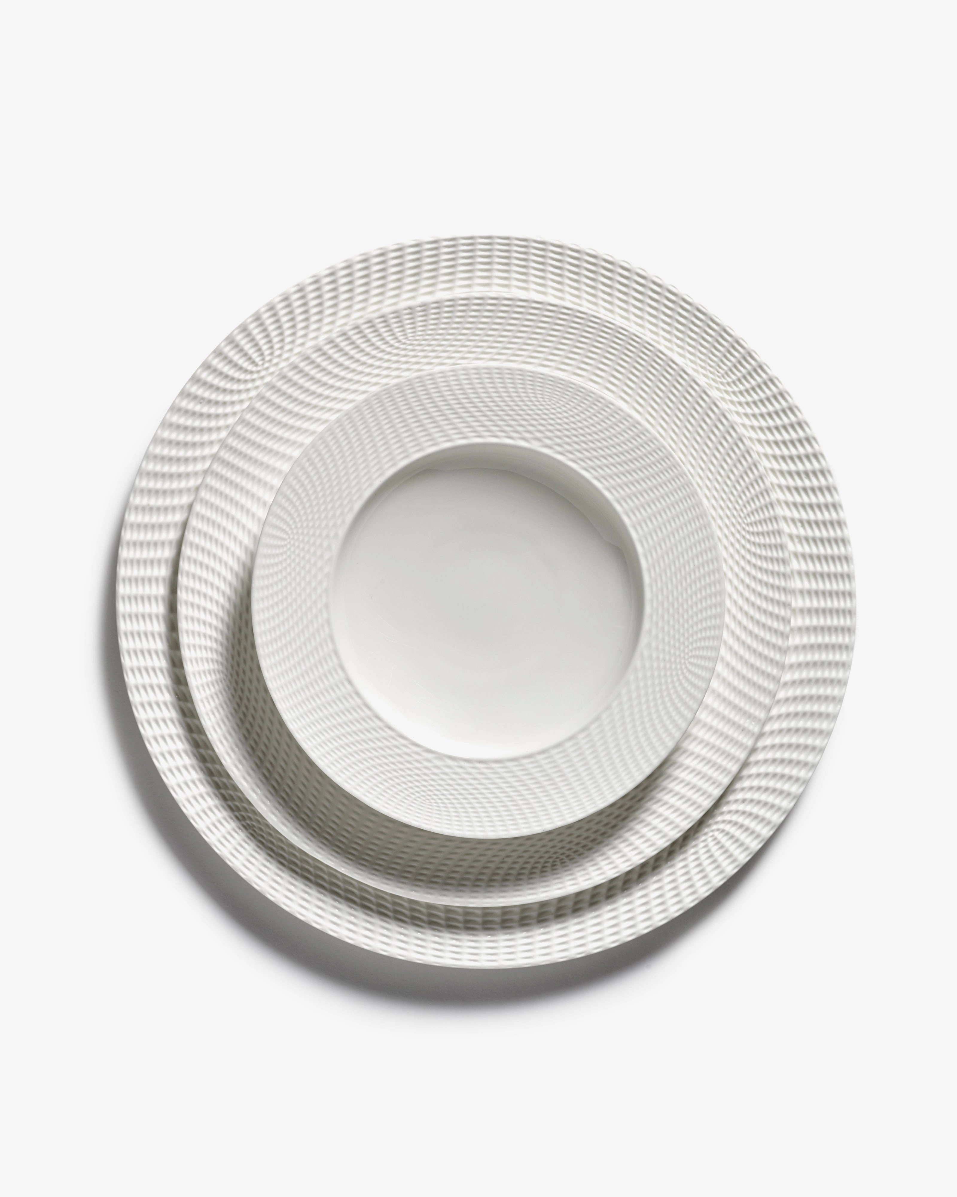 Deep plate S white Nido