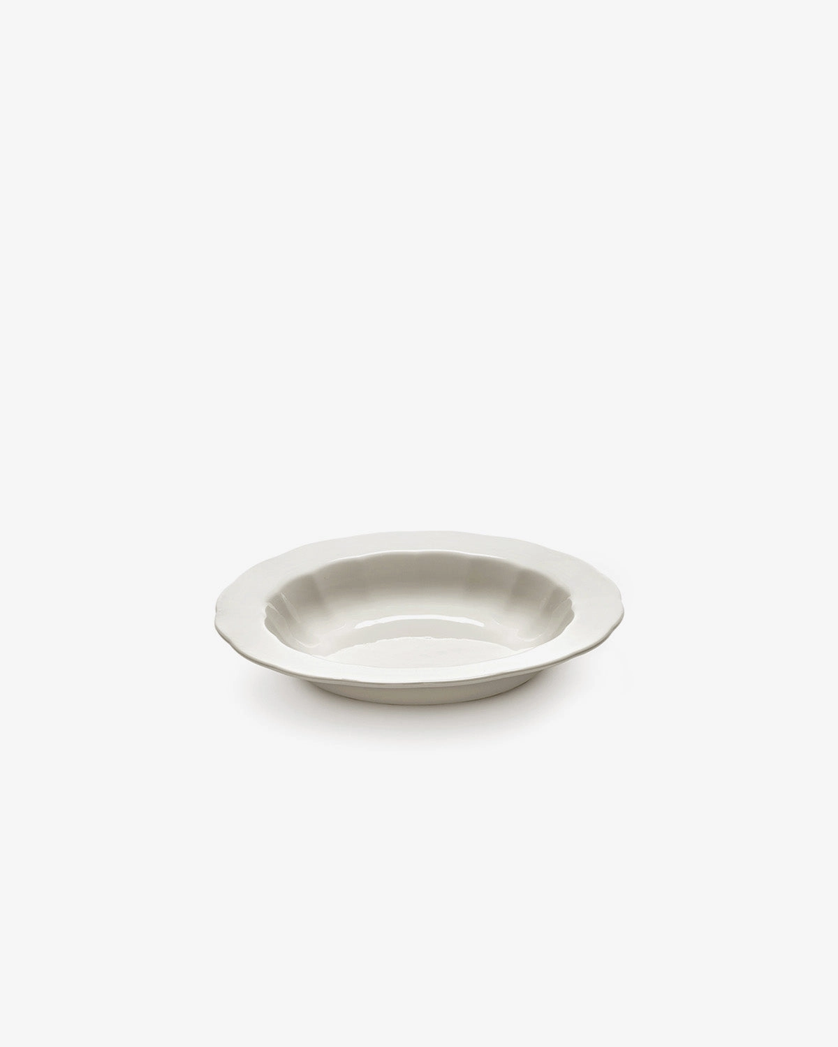 Deep plate S white Silhouette