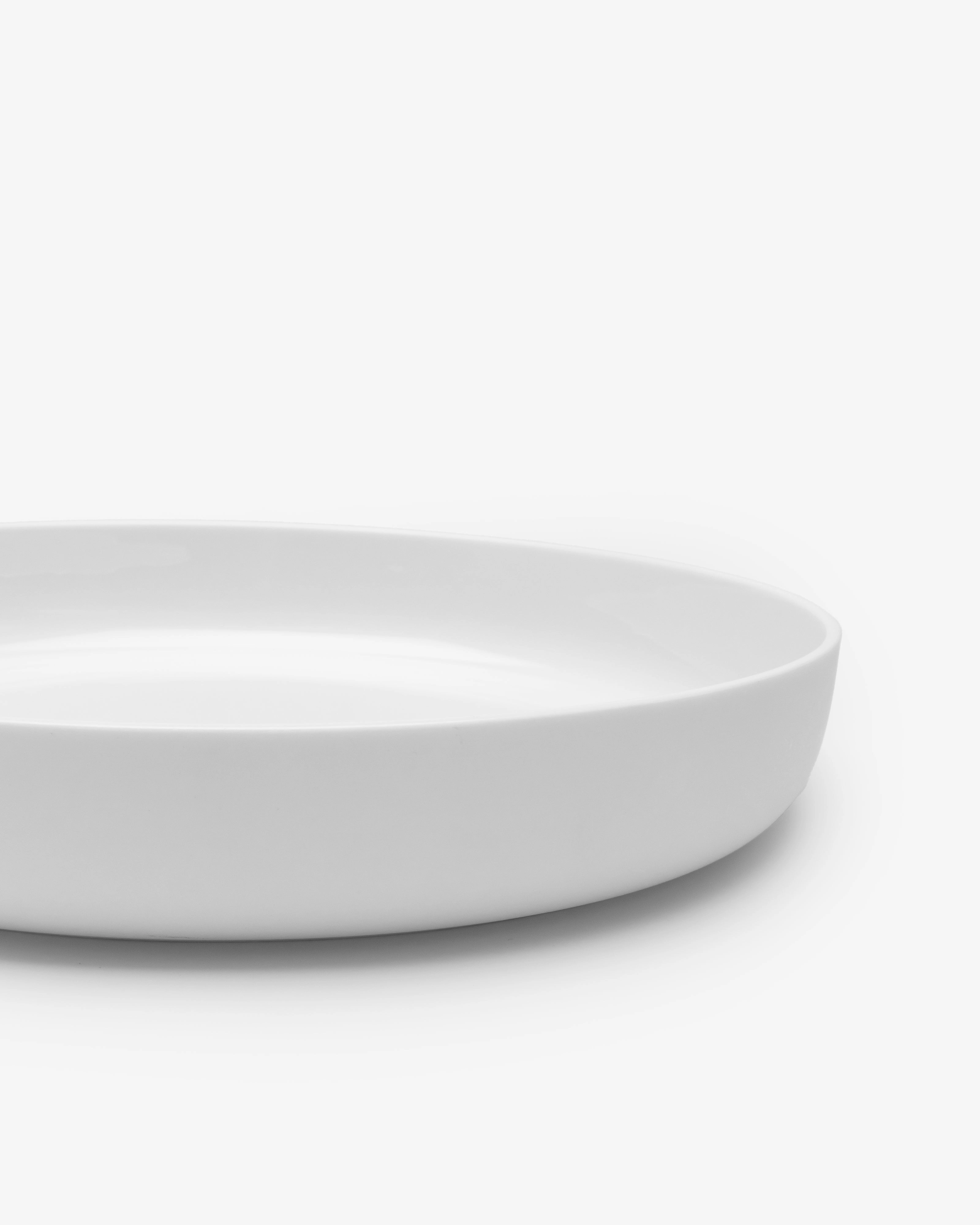 Deep plate XL white Base