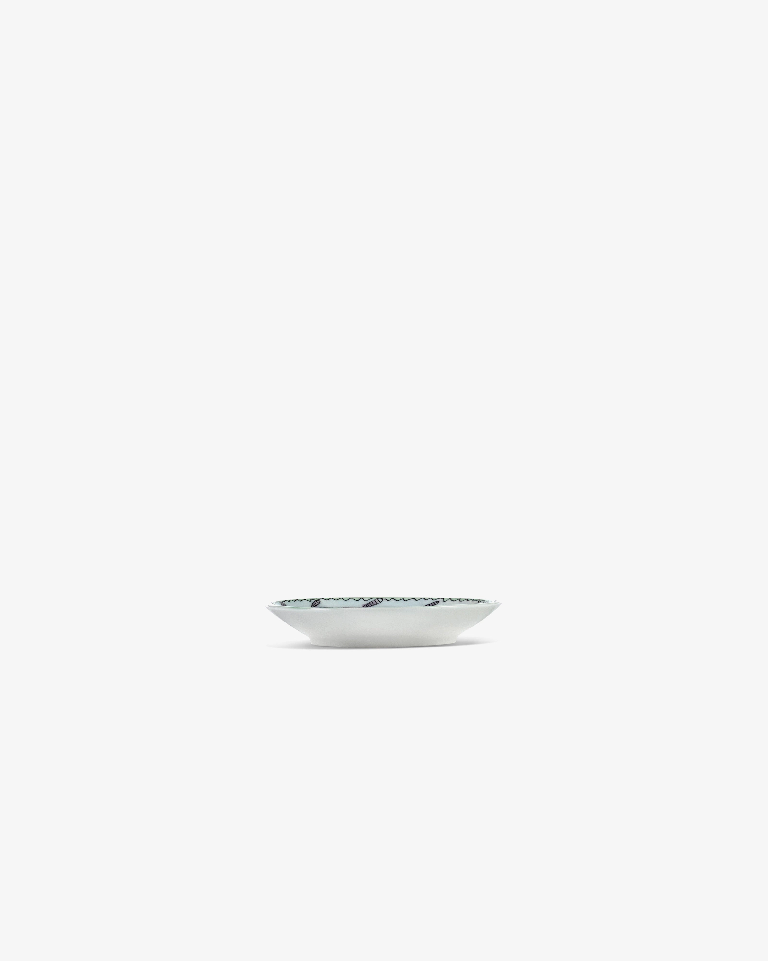 Deep plate XS Blossom milk Midnight Flowers