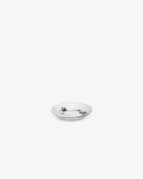 Deep plate XS Fiore rosa Midnight Flowers