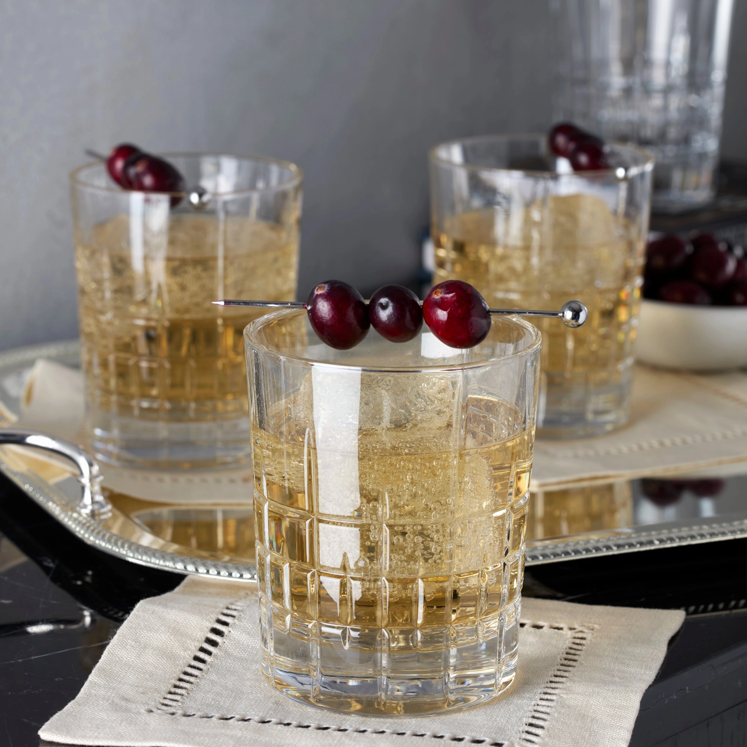 Deklan Double Old Fashion Glasses - Set Of 4