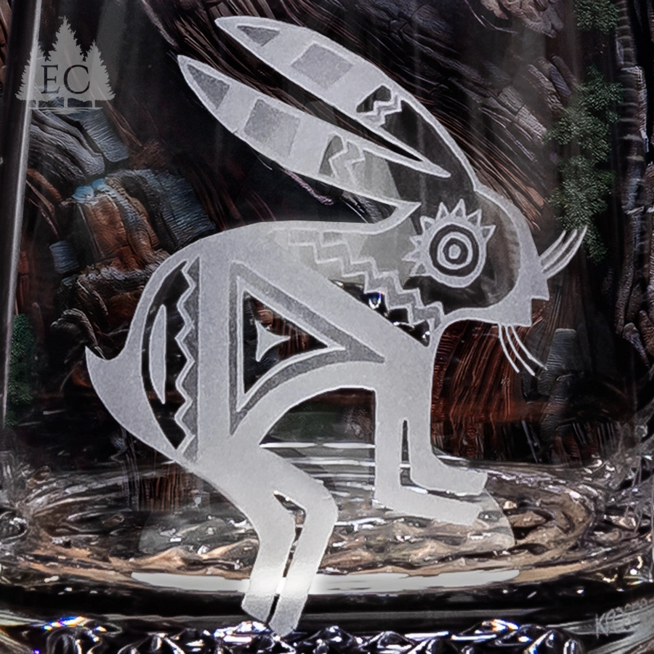 Desert Guardians Crystal Rocks Glasses