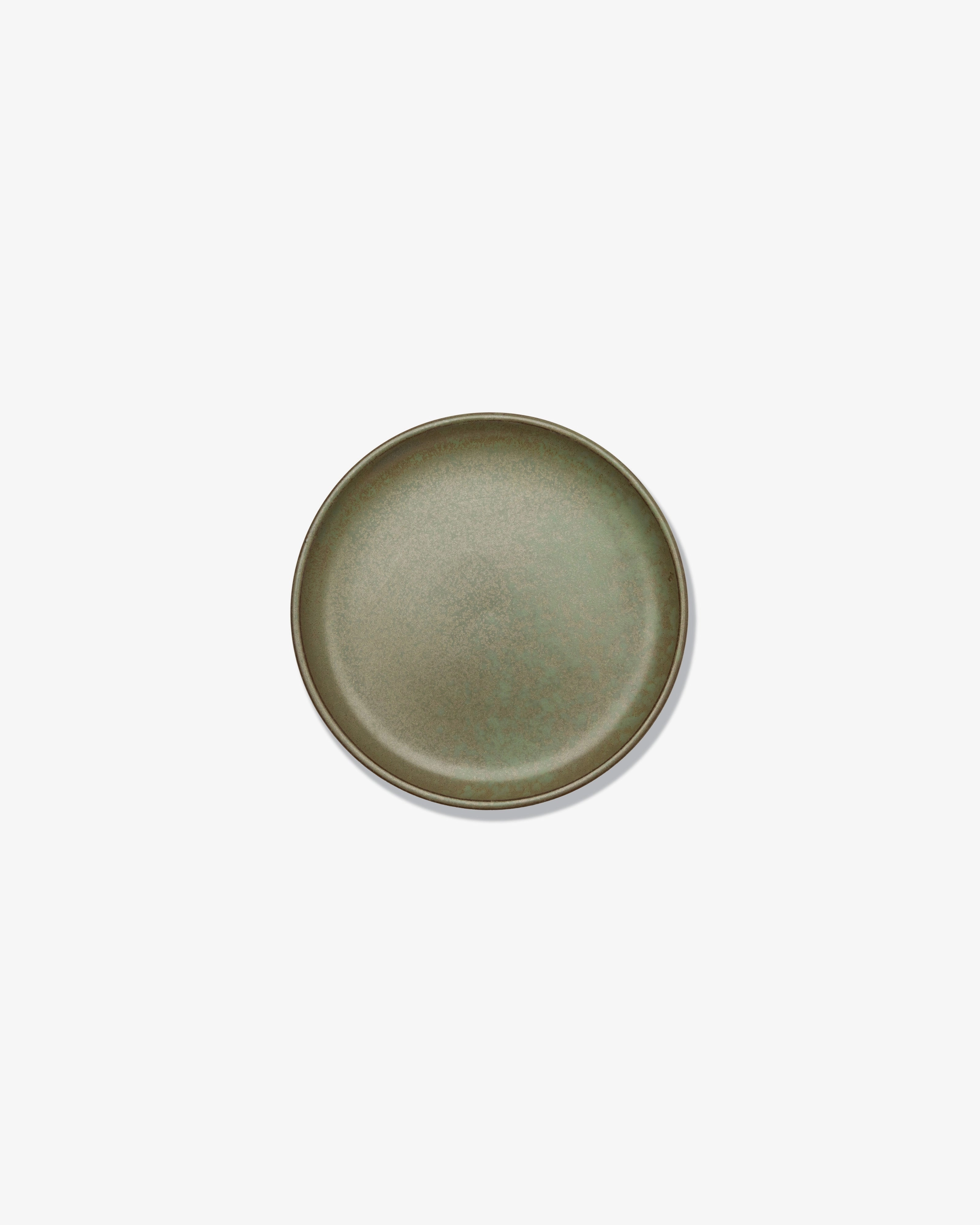 Dessert plate camogreen Surface